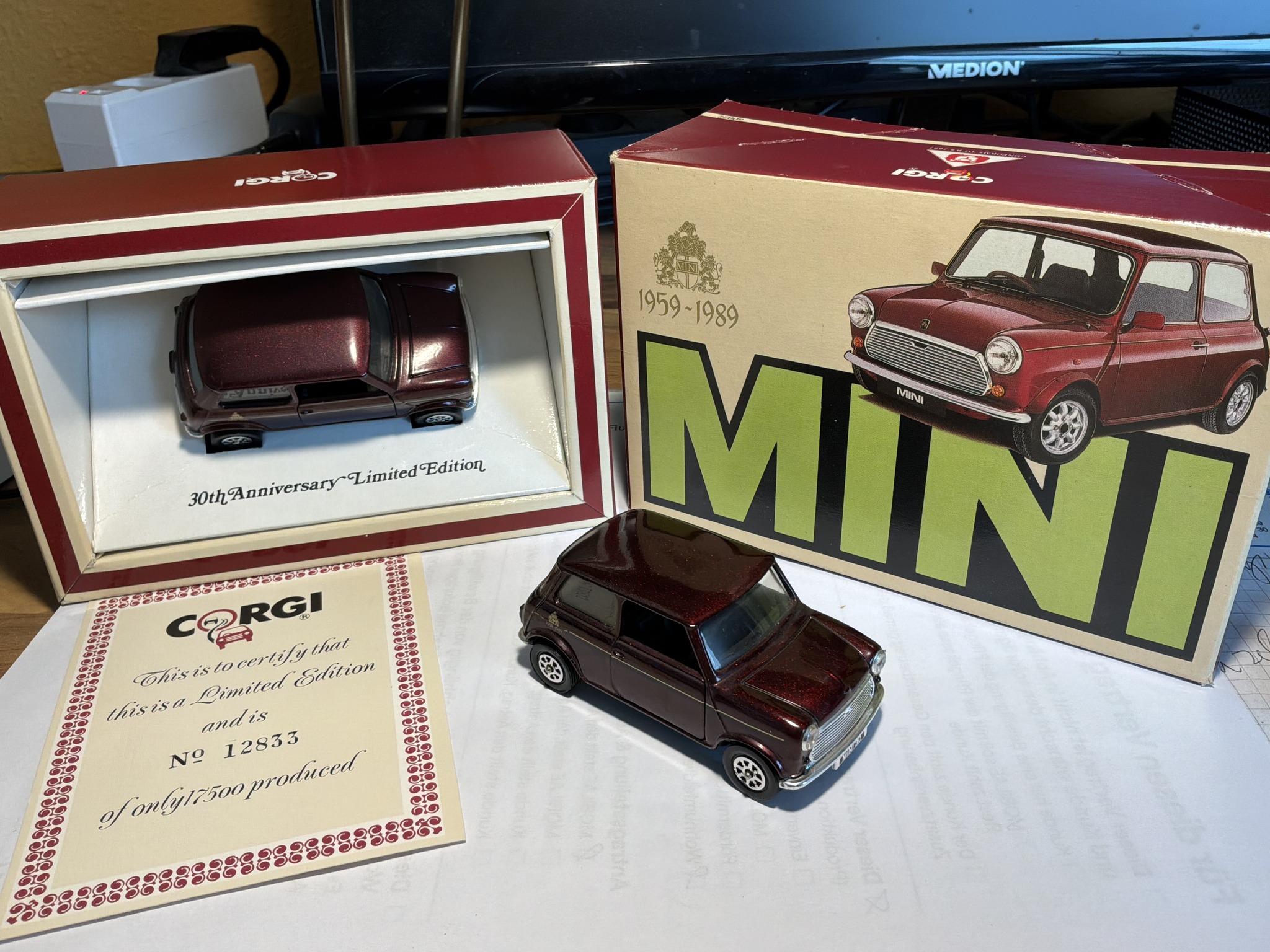 Mini Cooper Mato Grosso rally.Polistil.1/25