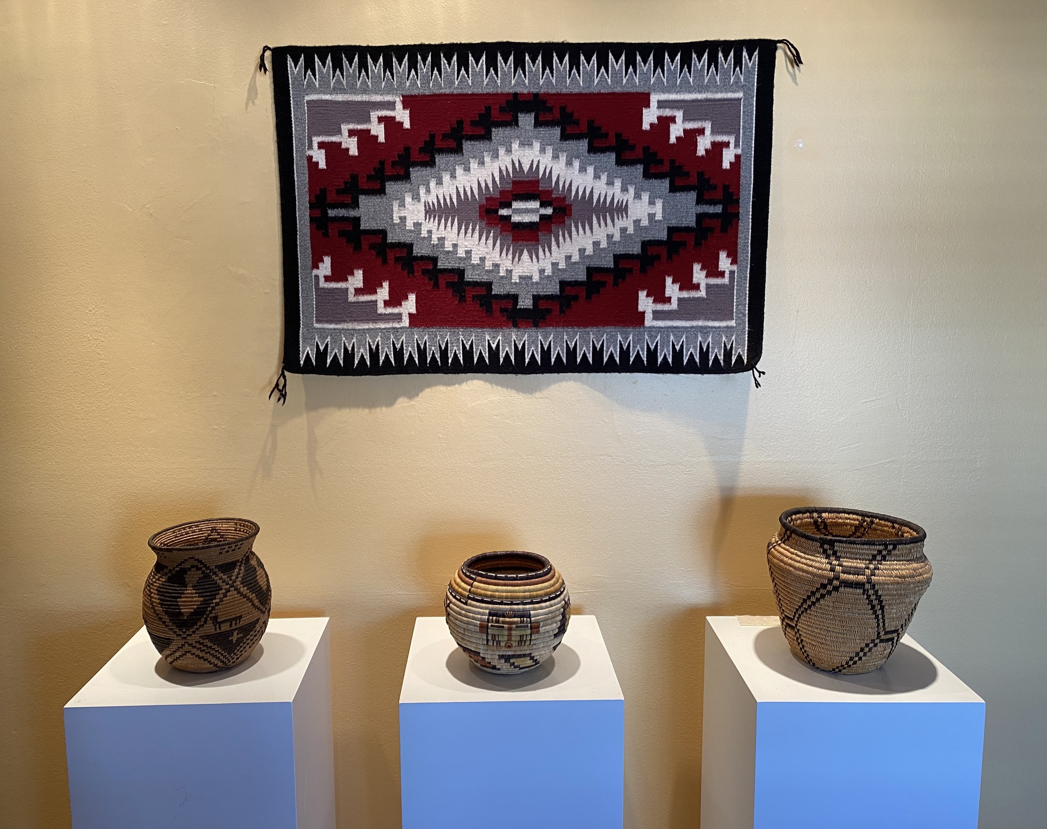 Hopi katsinas at the Heard Museum of Native American Art