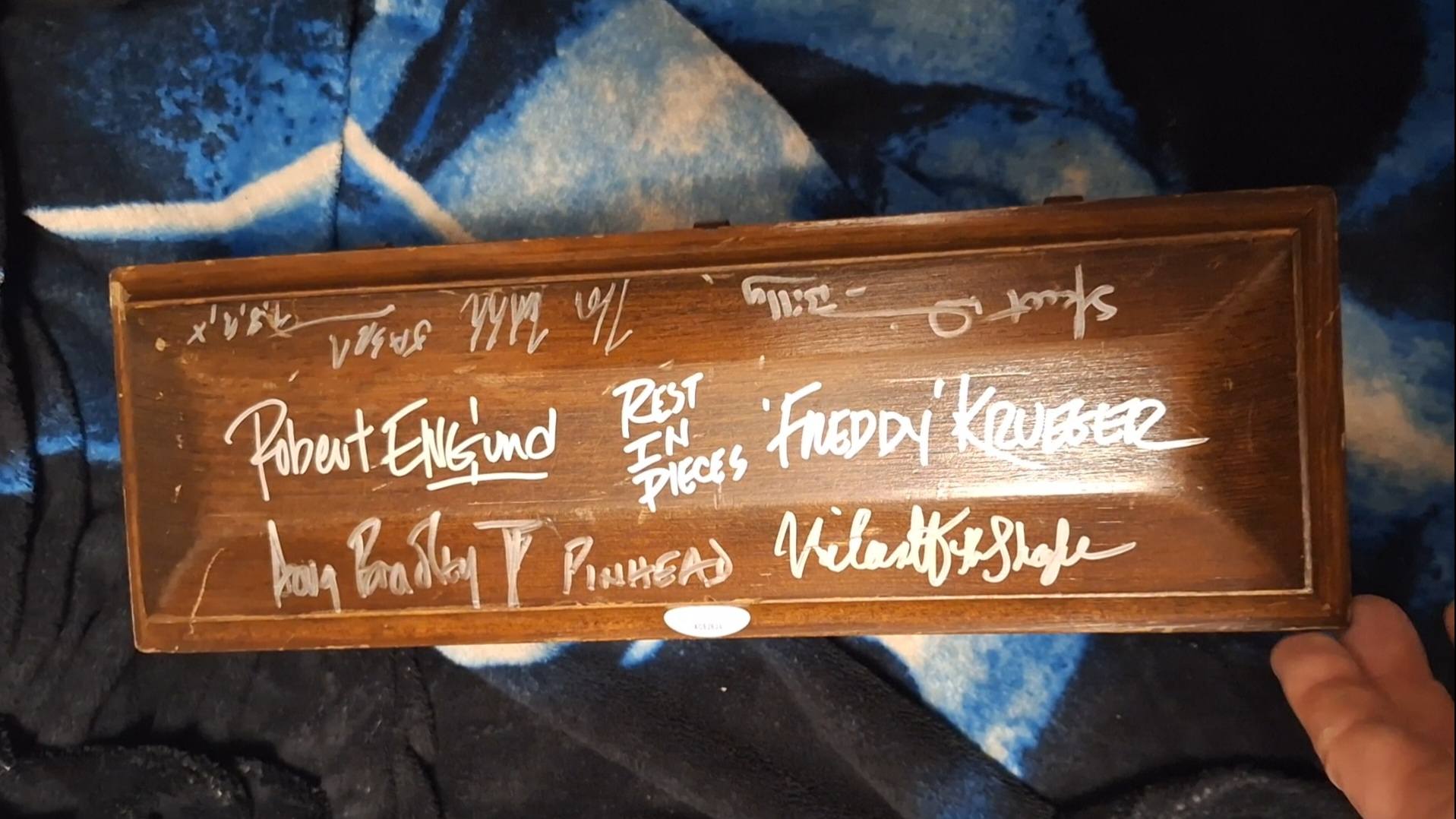With Autograph by Kane Hodder.