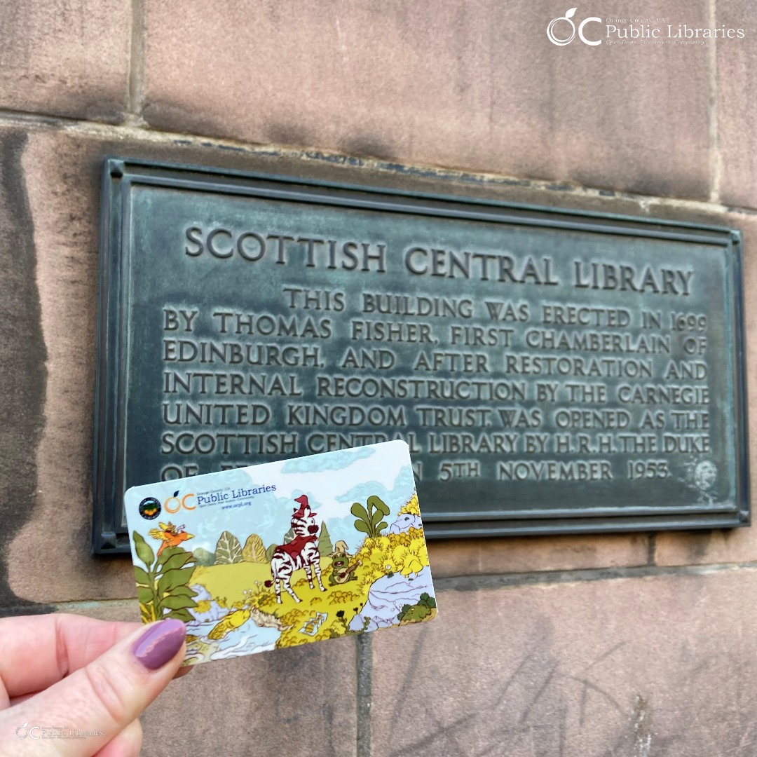 The #OCPLTravelingLibraryCard... - OC Public Libraries