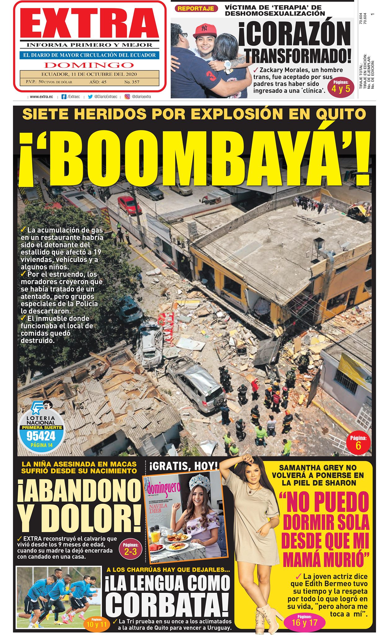 Diario Extra - ¡Buenos días! Compartimos nuestra portada de hoy domingo ...