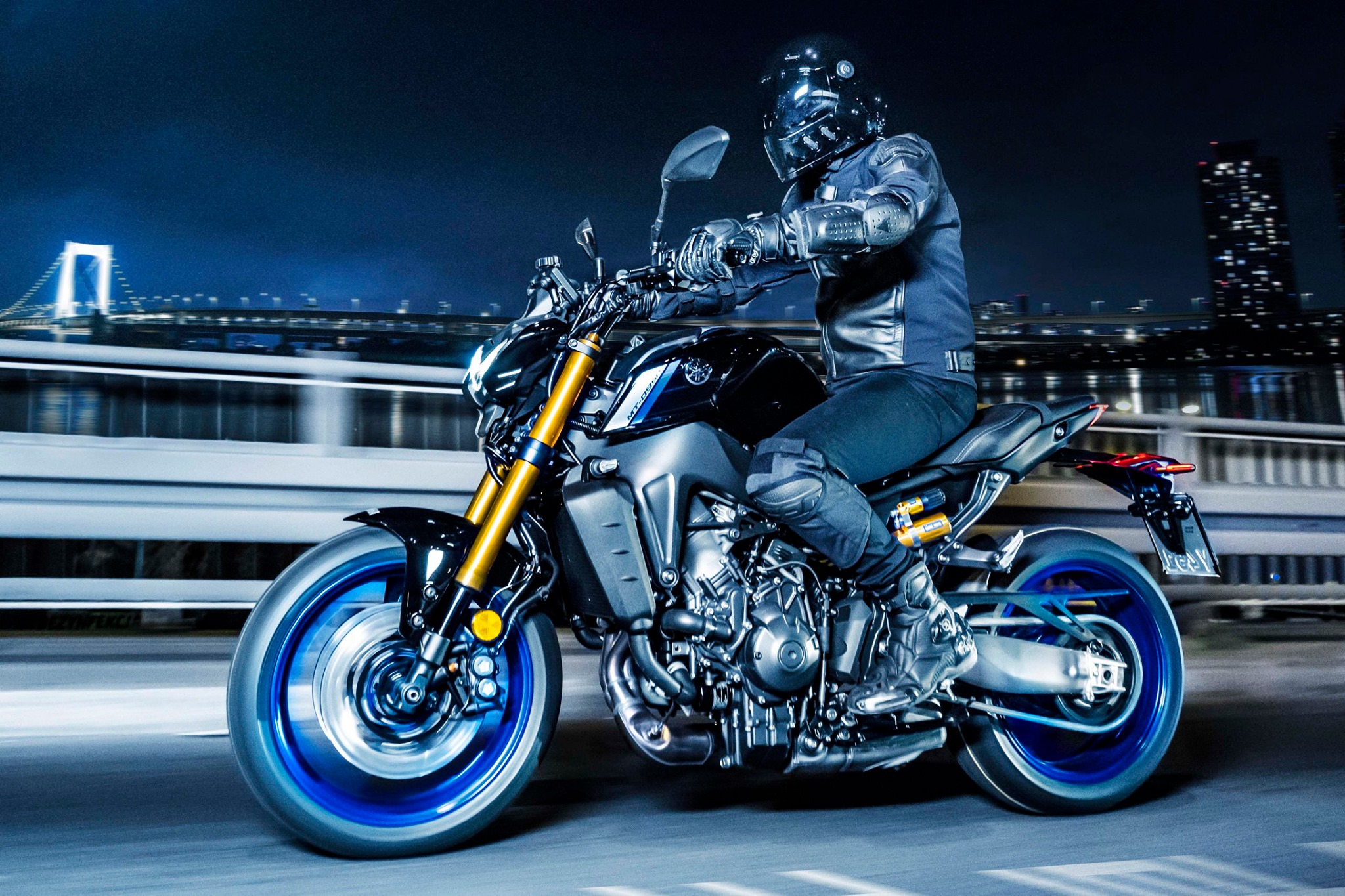 A closer look at the Yamaha MT-09👀 Stop by the dealership to see