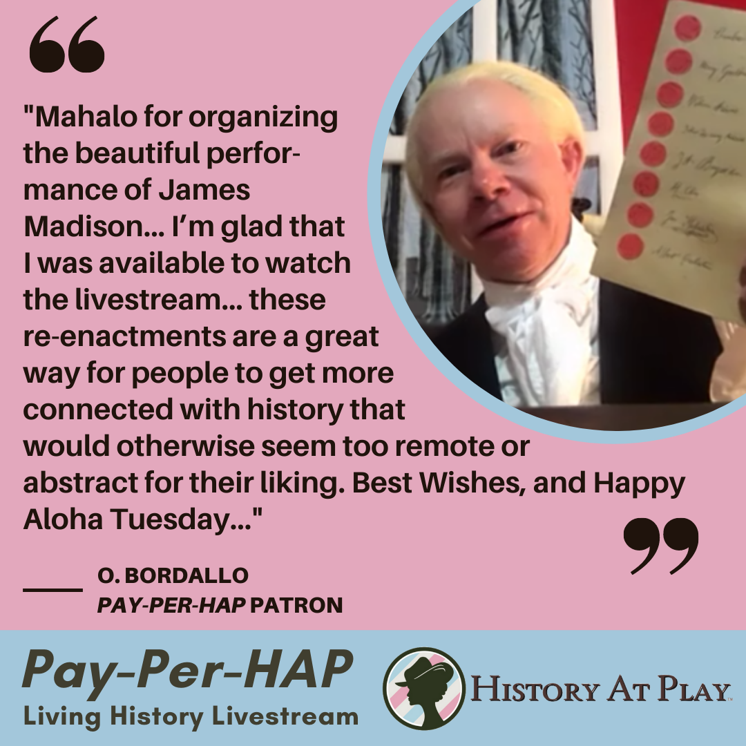 Our Pay-Per-HAP family is growing!... - History At Play, LLC