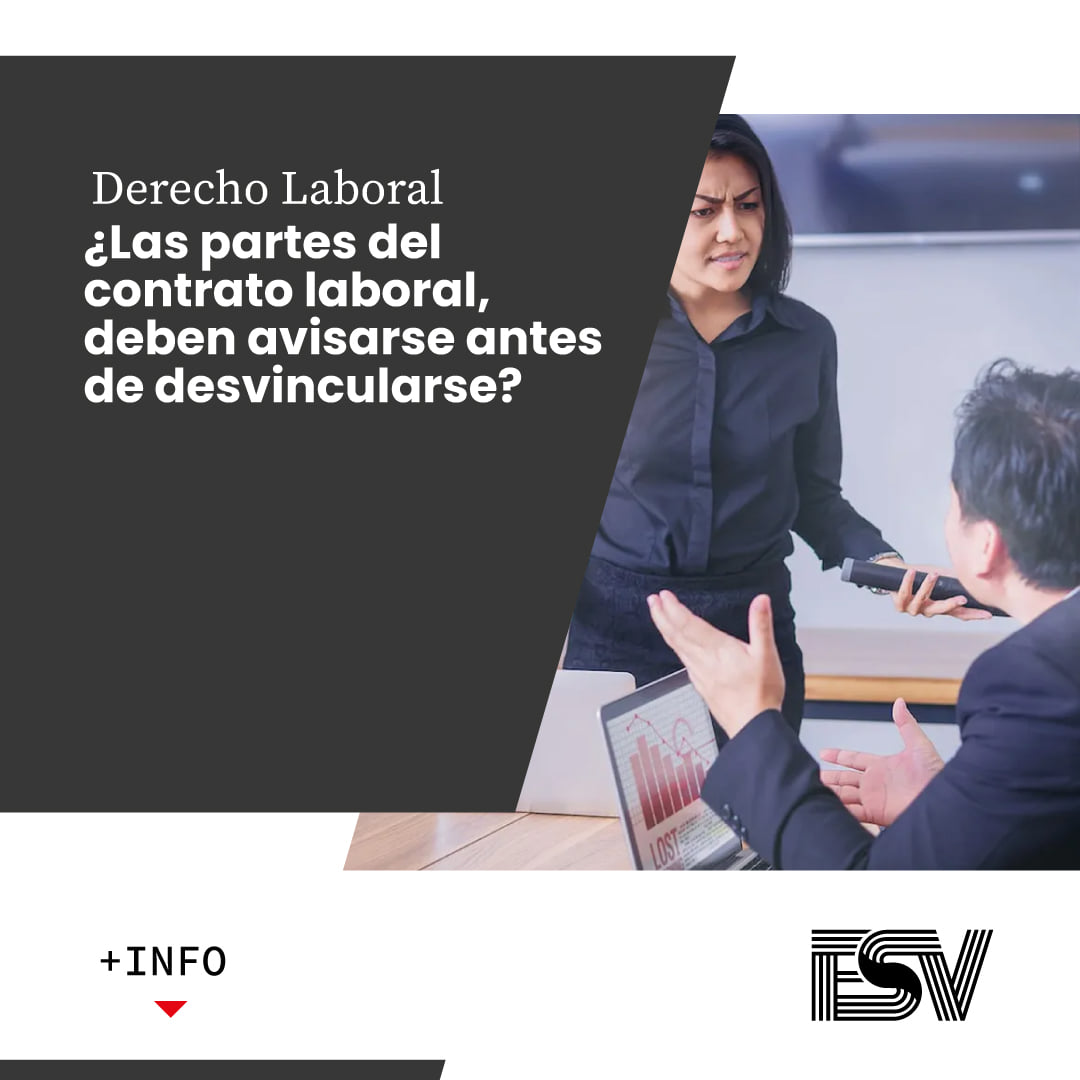 ESV Abogados - ⚖️Una vez iniciado el contrato de trabajo,...