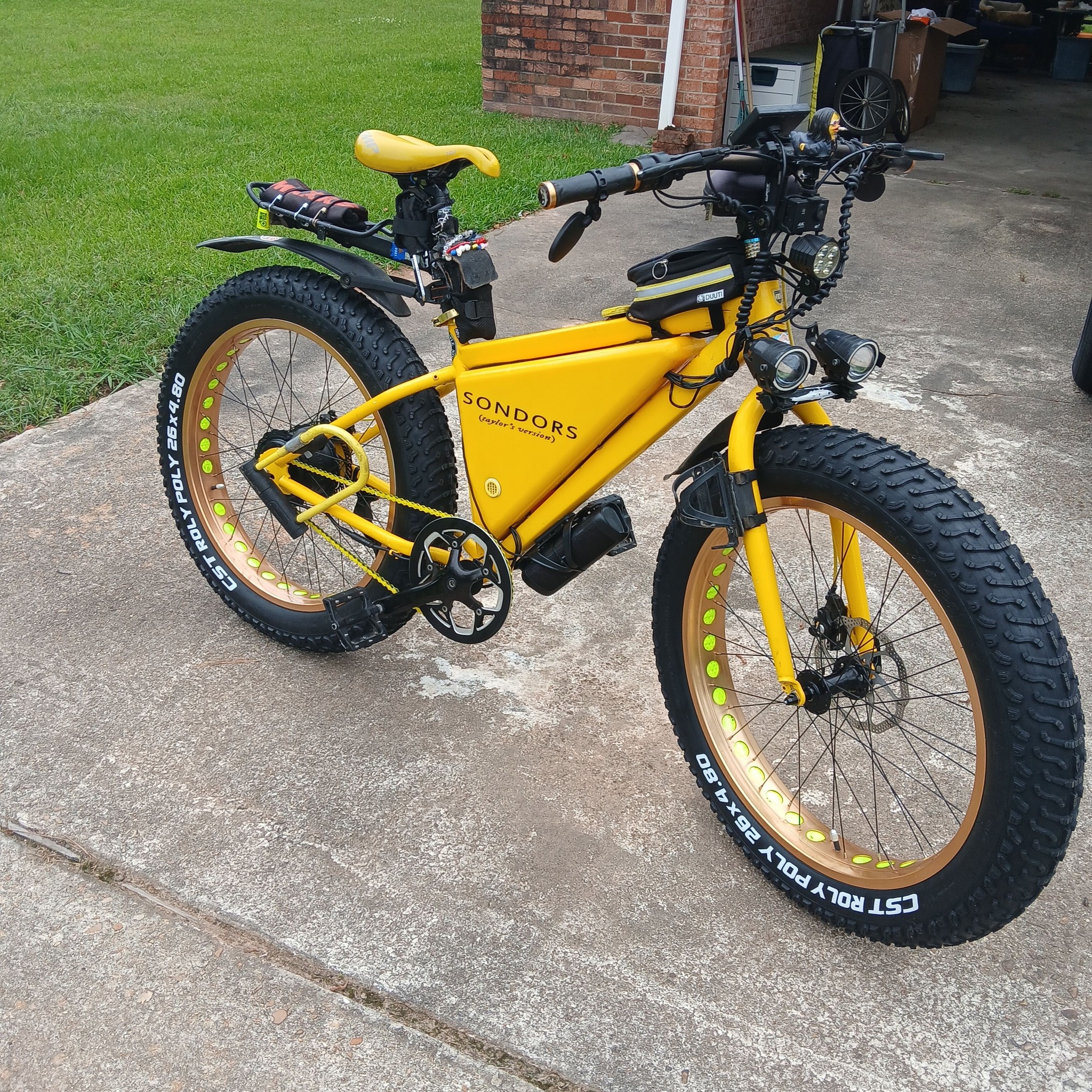 sondors fat tire electric bicycle LX Sondors Electric Fat Bike, 2016