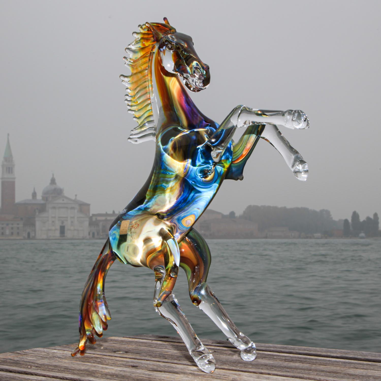 Cavallo! Horse in Original Murano Glass OMG #horseriding #horse