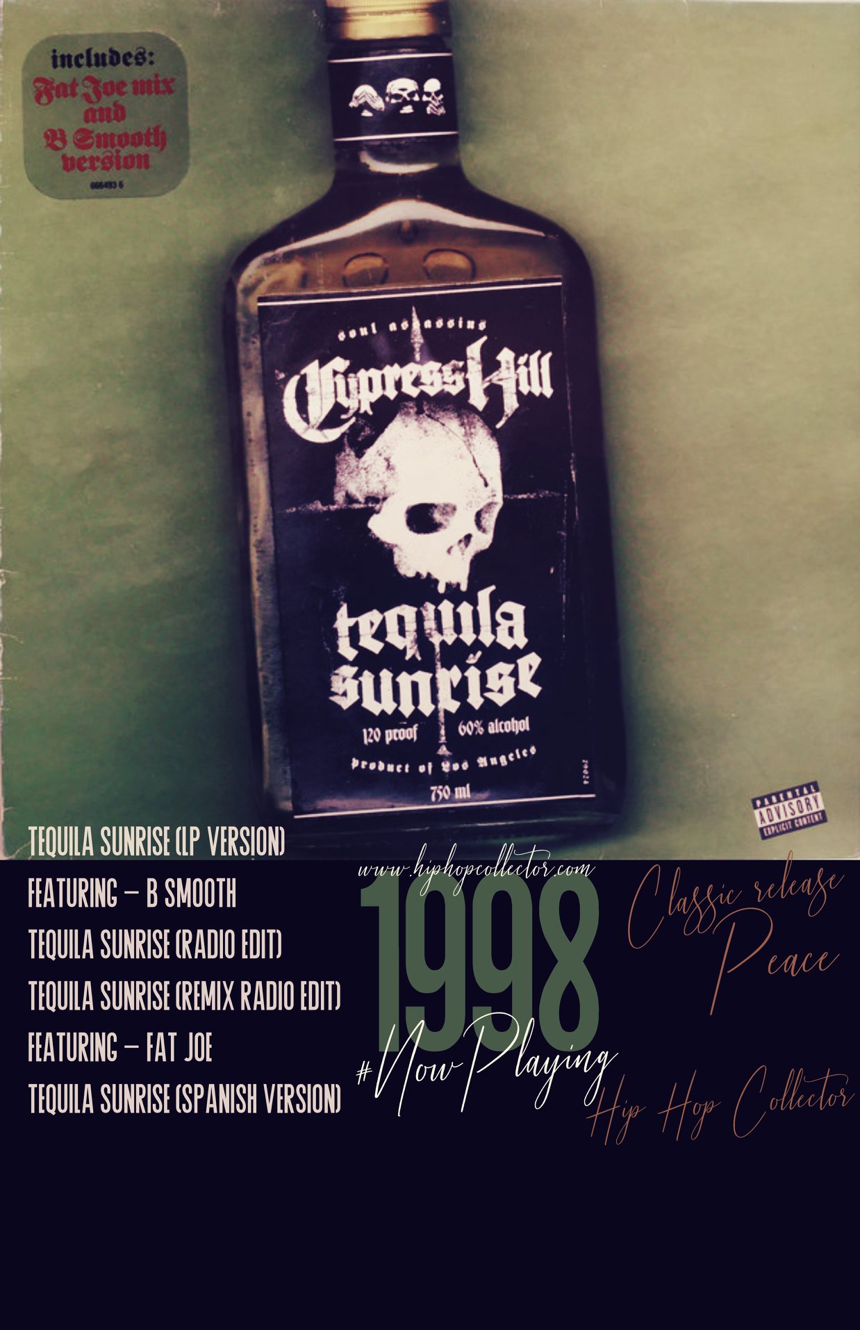 Back to 1998!! Tequila Sunrise / Cypress Hill 💥💥