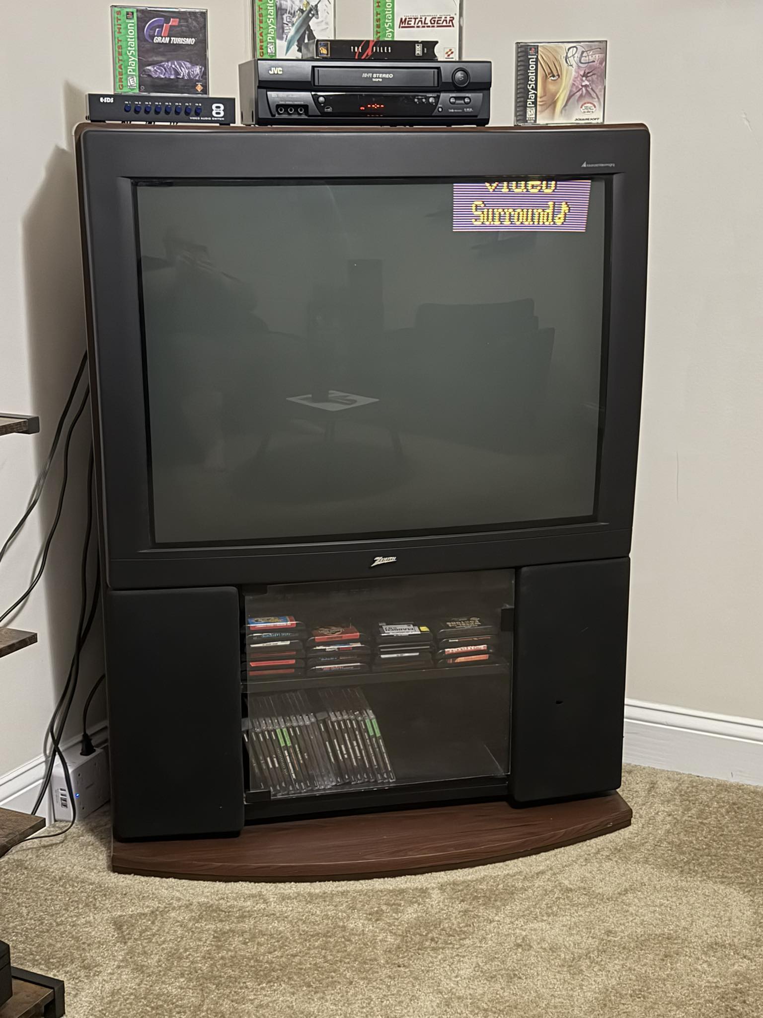 Fixing geometry calibration on 1997 zenith tv?