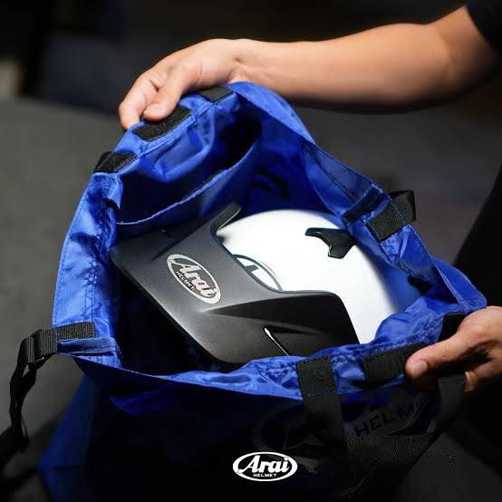 PTPA Arai Helmet Tote Bag (Official Merch) Can be worn as a