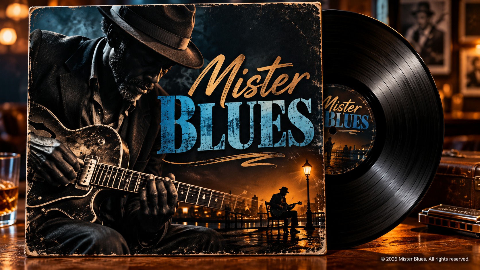 Velvet Embrace | Relaxing Instrumental Blues | Mister Blues | © 2026 ...