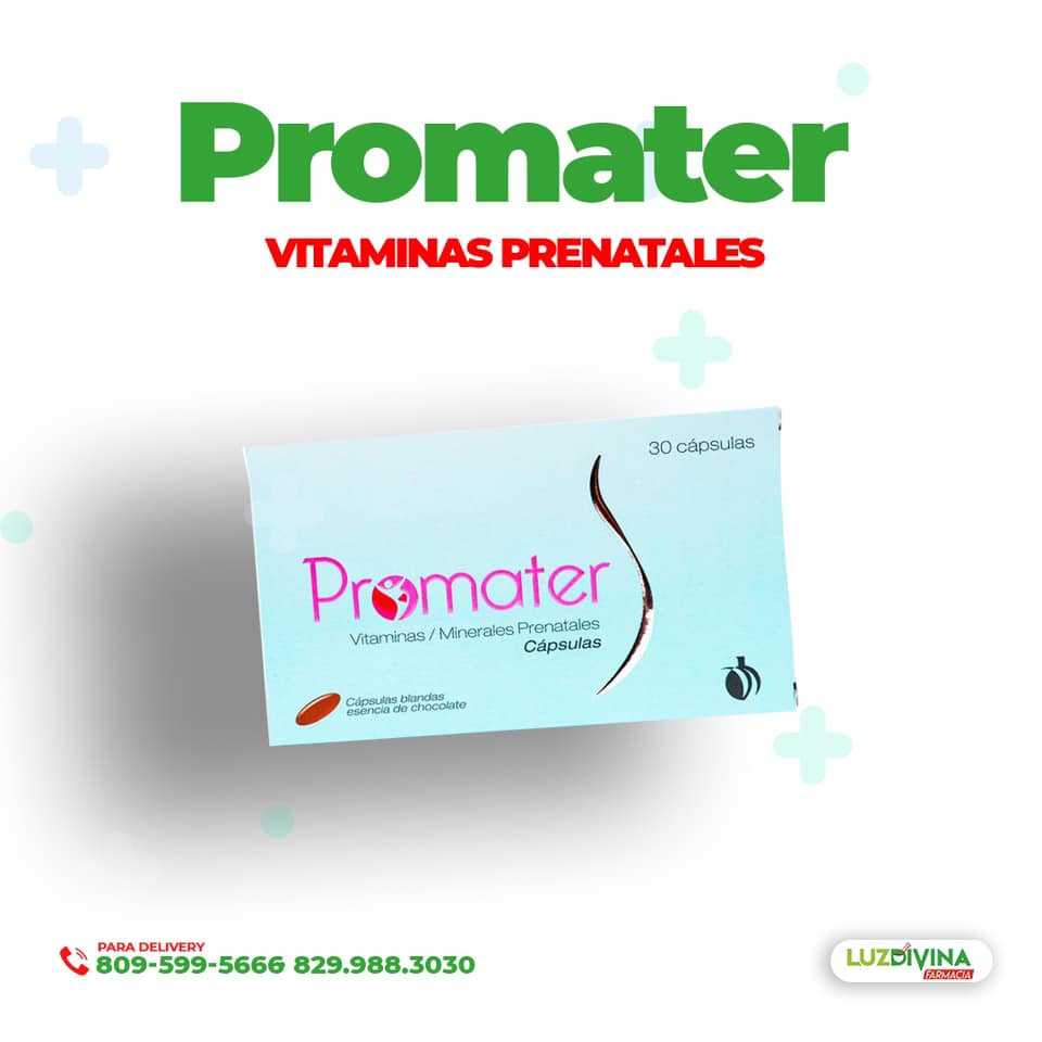 Promater es un conjunto de vitaminas... - Farmacia Luz Divina | Facebook