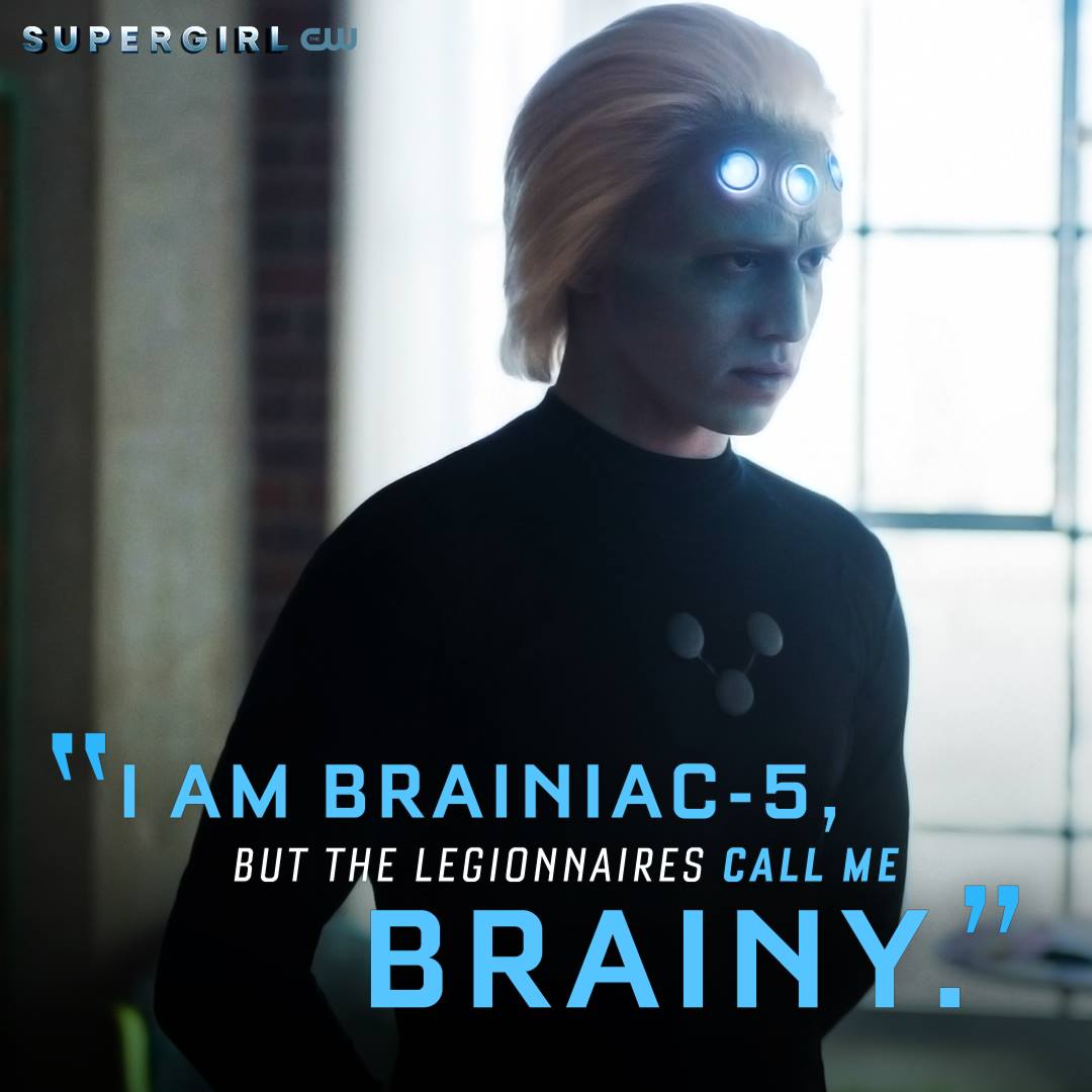 Supergirl - Did he mention he's a 12th-level intellect?...