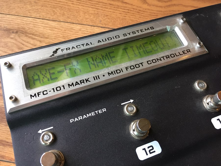 Fractal MFC-101 Mark III MIDI foot controller specifically