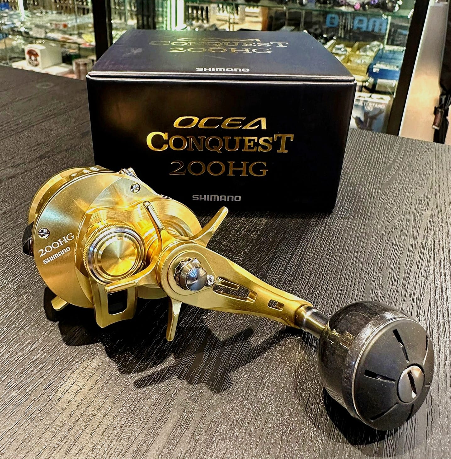 Shimano Ocea Conquest 301PG fishing reel for sale with LIVRE Power