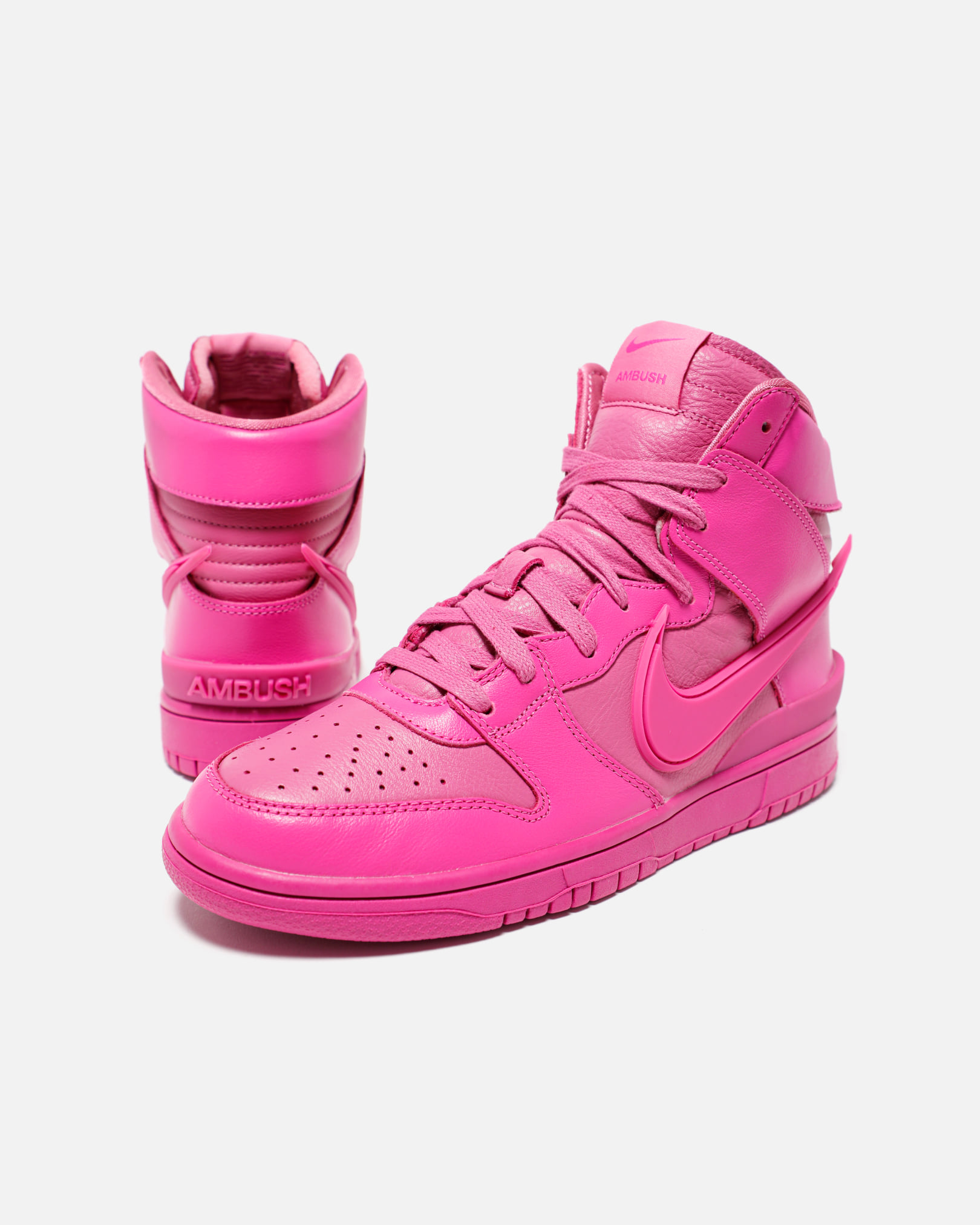The “Cosmic Fuchsia” AMBUSH x Nike Dunk High has been set for a