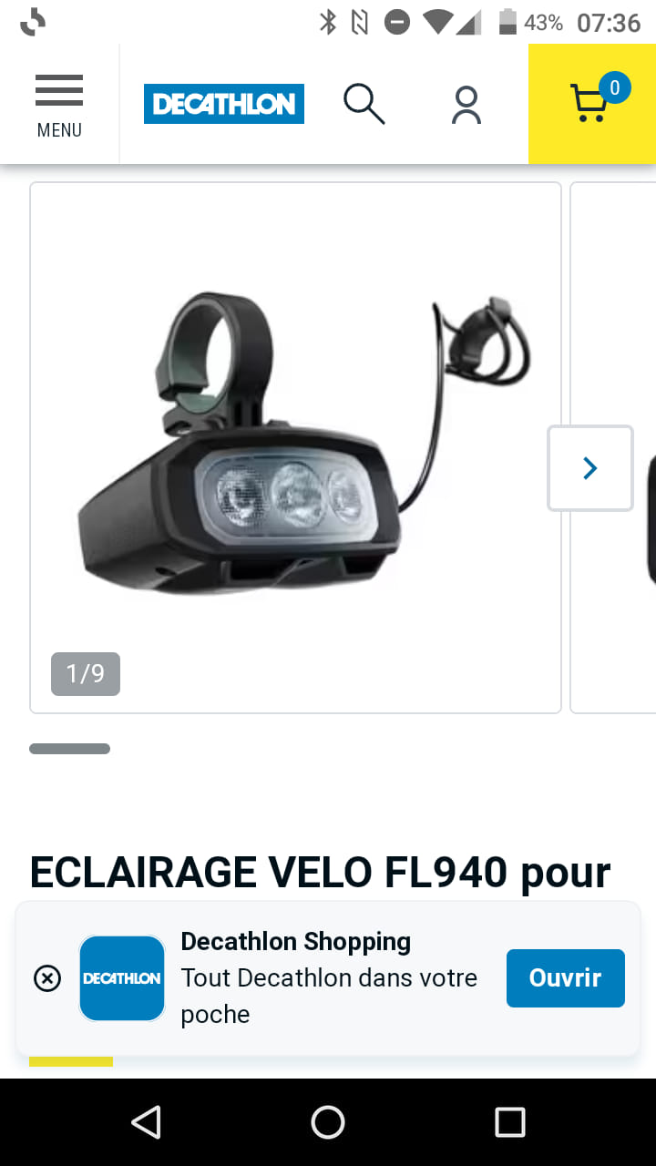 Victoper Lampe Vélo 1600 Lumens – Super Puissante, 6 Modes Avant + 4 Arrière, Recharge USB, Étanche IPX5 – Pour VTT Et Ville