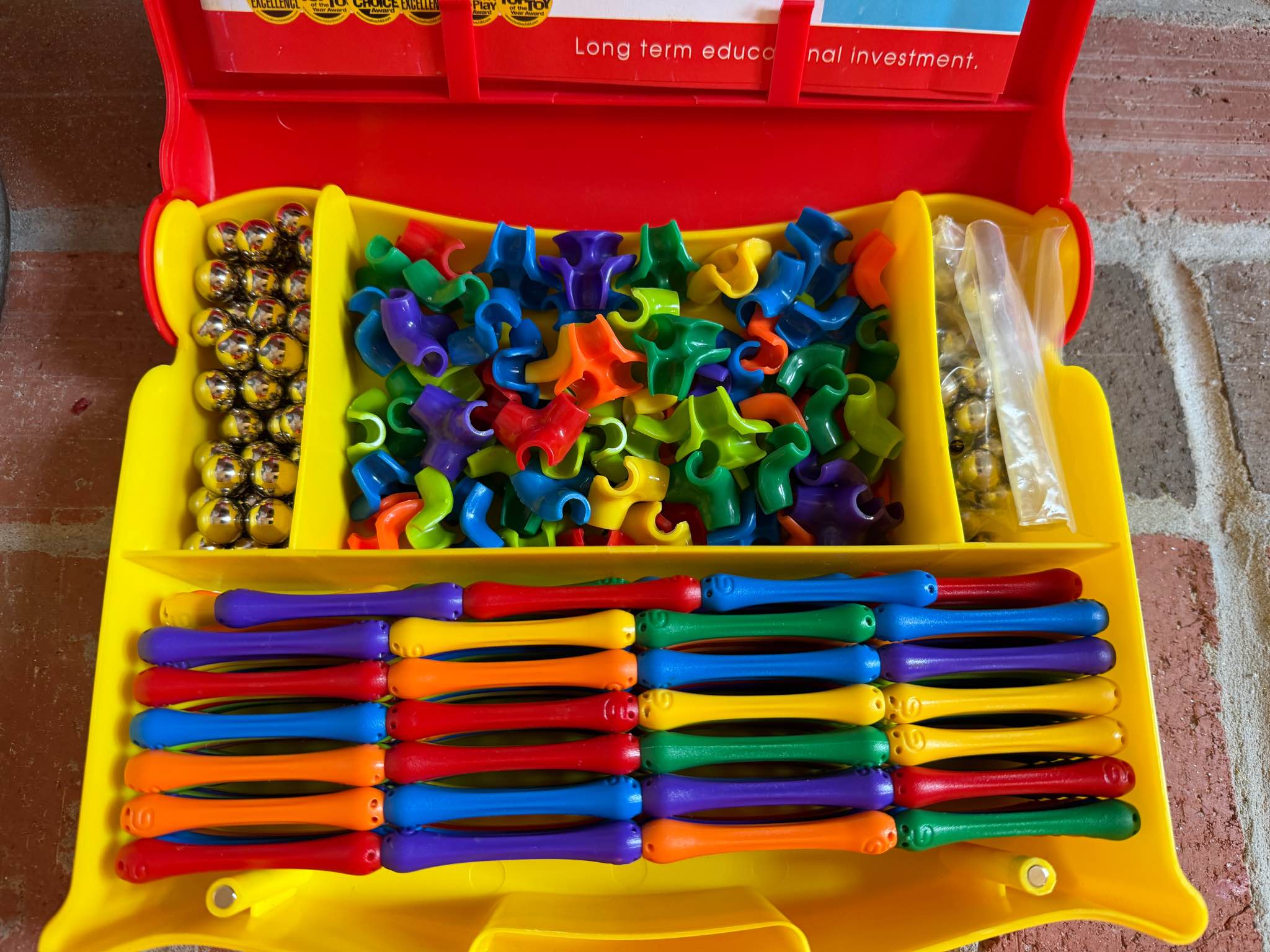 Goobi Magnetic STEM Building Set 180 Pieces (Includes Original Case ...