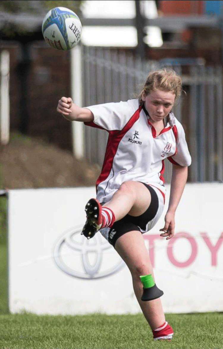 Past Player, Vicky Irwin,... - City of Armagh Rugby Club