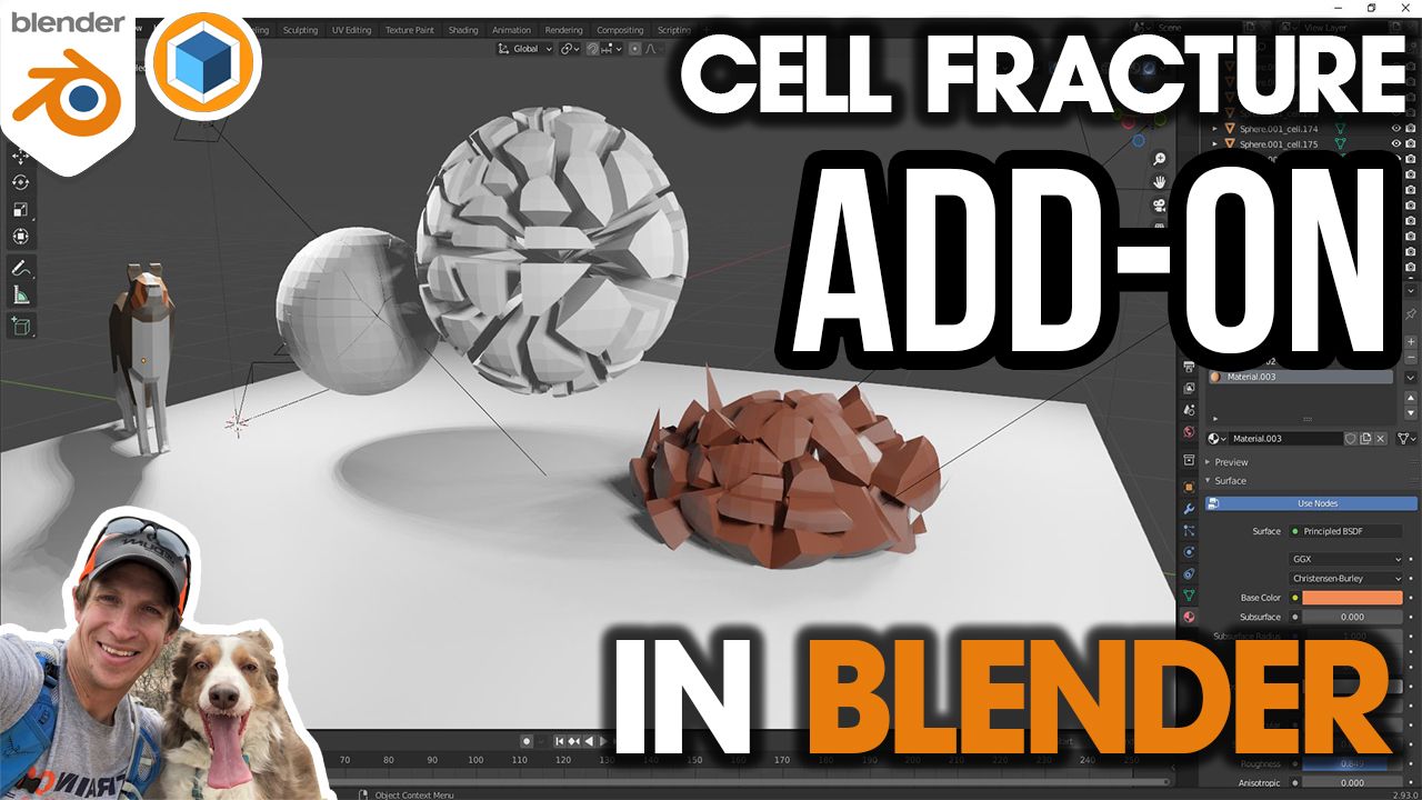 The CG - Have you ever wanted to animate an object breaking in #Blender ...