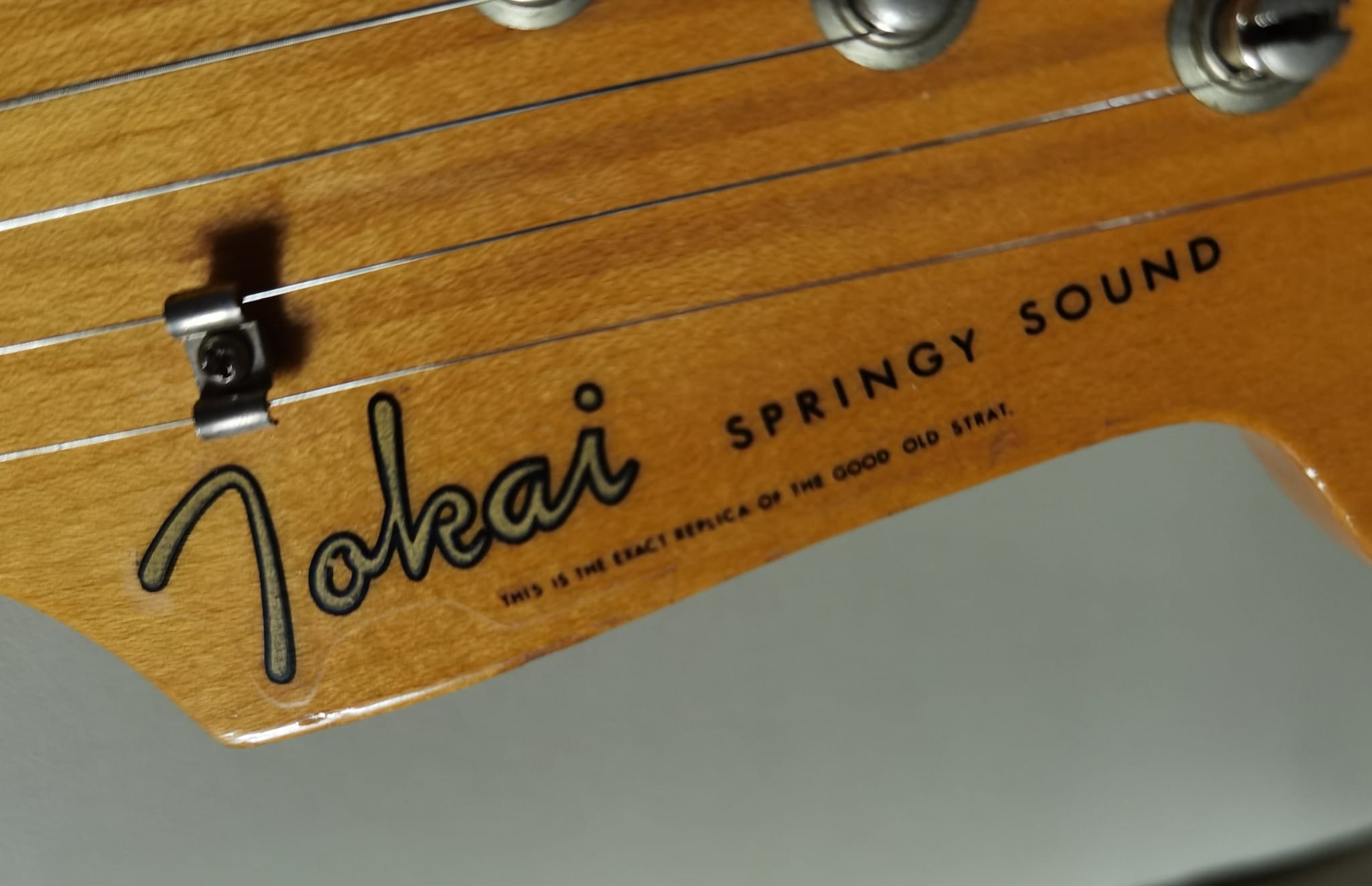 1981 Tokai ST-50 guitar with springy sound