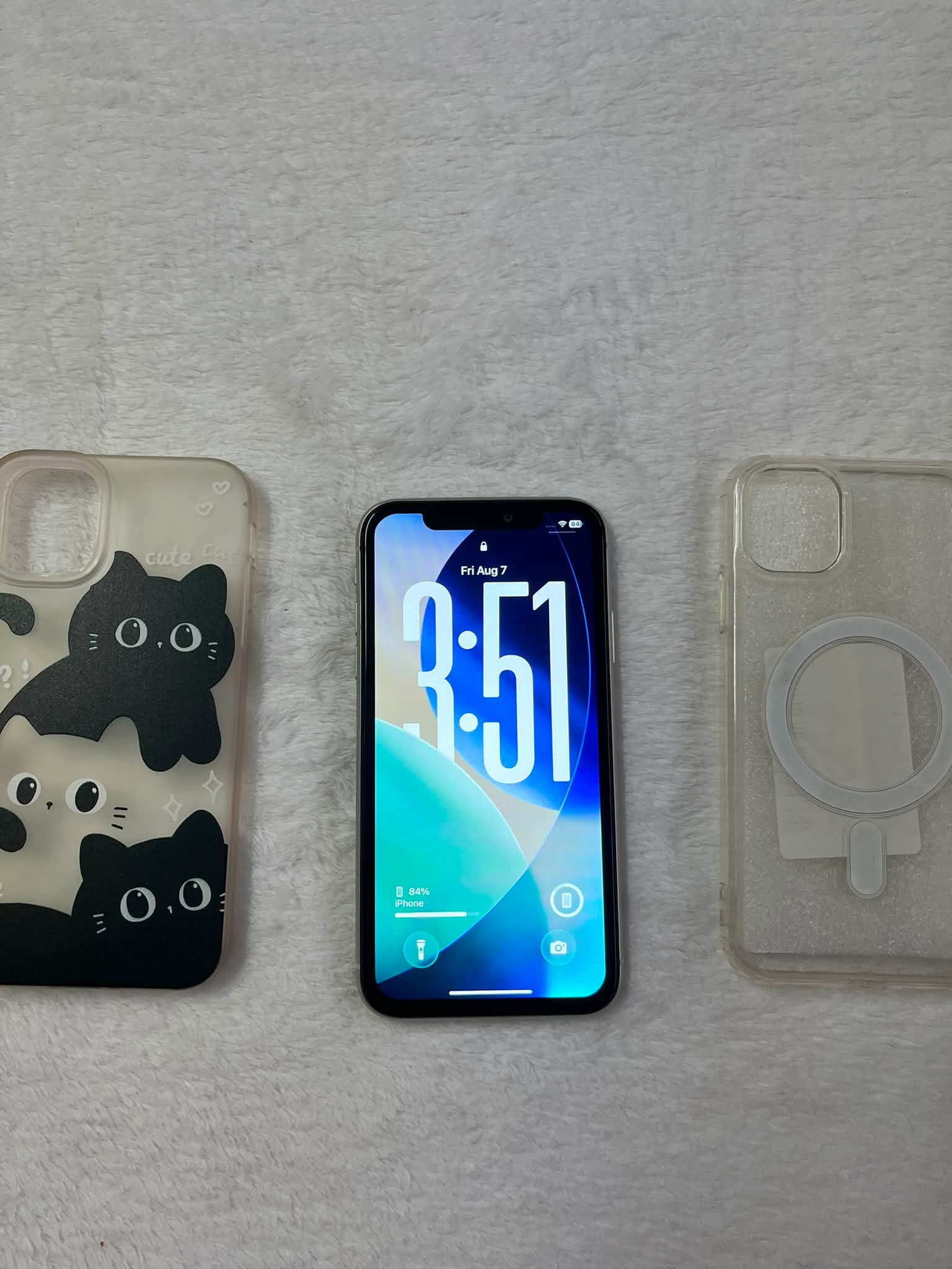 iphone 11 256gb factory unlock face id/truetone okey with sign of
