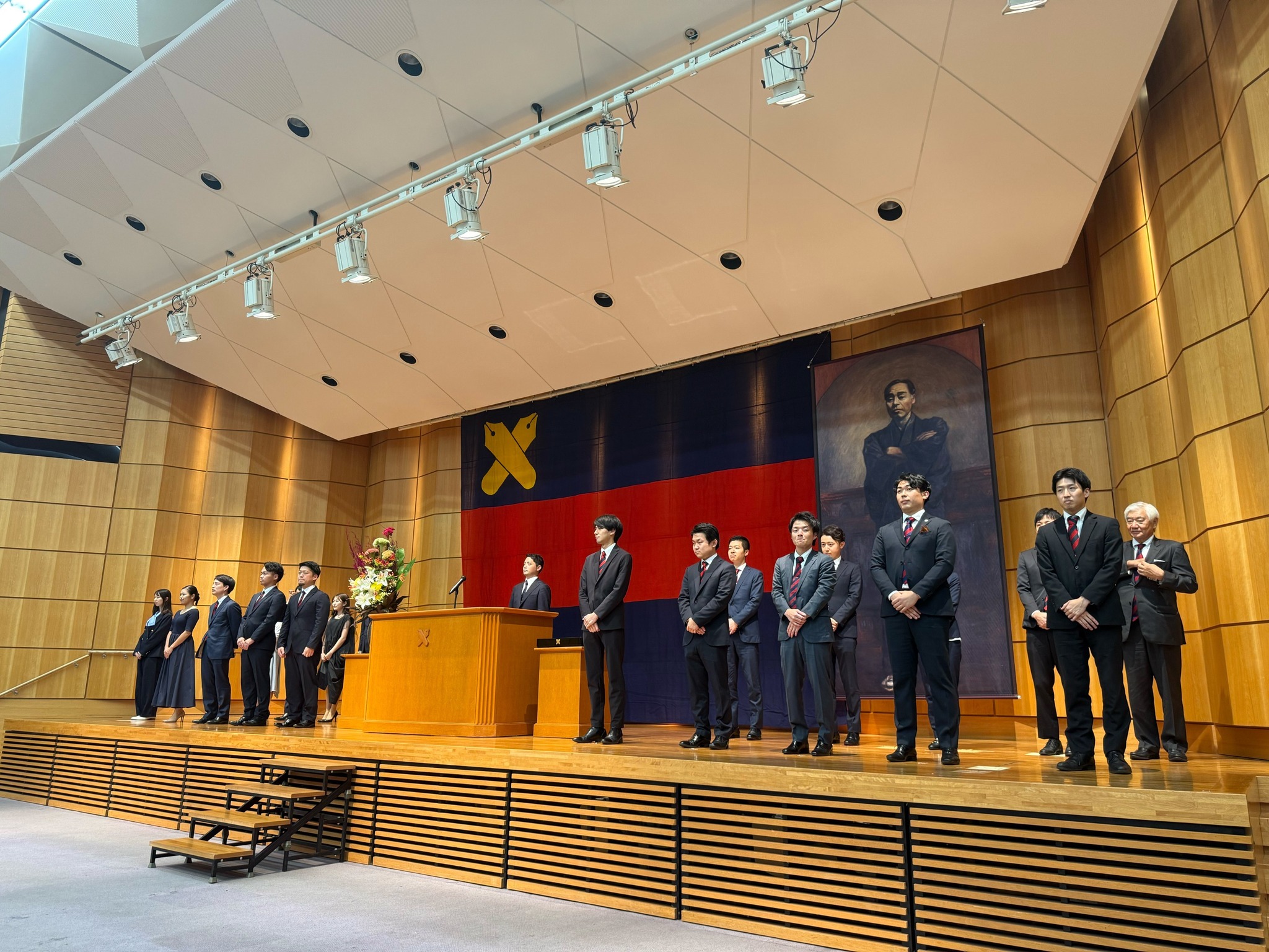 御礼 卒5年塾員招待会】 本日、三田キャンパスで2020年卒業三田会を