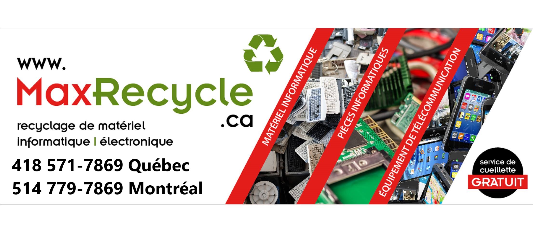 Maxrecycle | Quebec QC