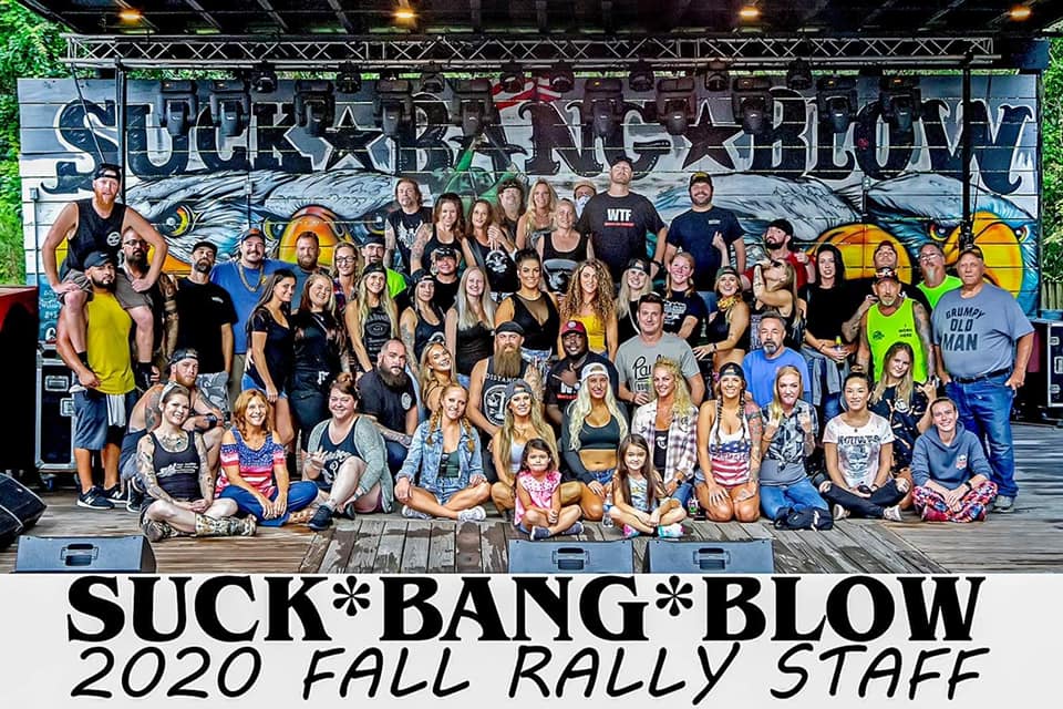 Suck Bang Blow - A special thank you from our Fall Rally crew to yours ...
