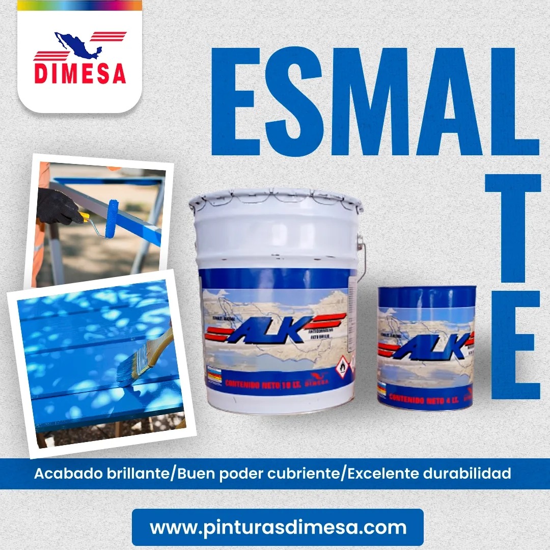 Dimesa Pinturas - Esmalte ALK es ideal para cualquier...