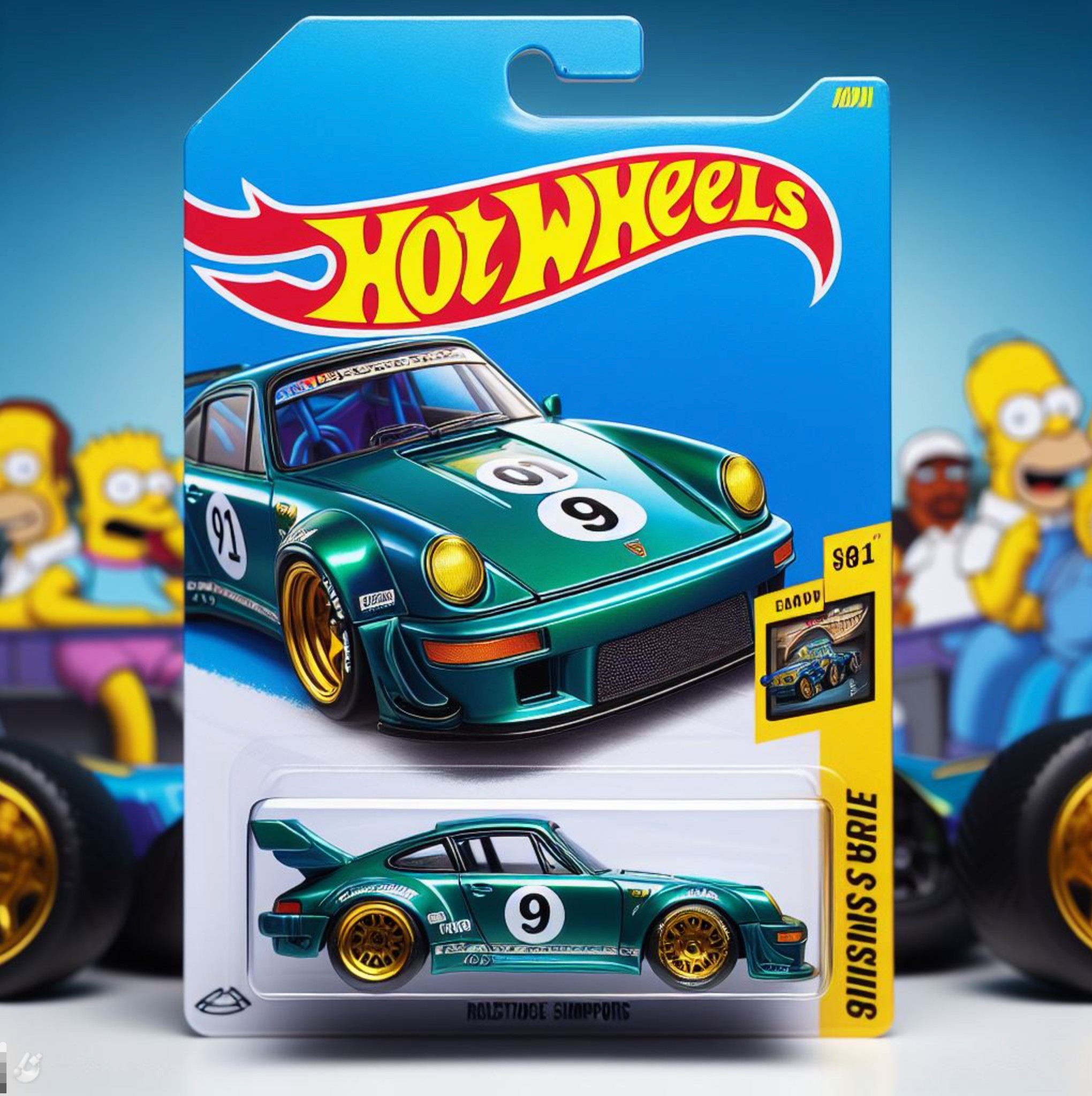 Limited edition 2023 Hot Wheels Porsche 964 Mexico