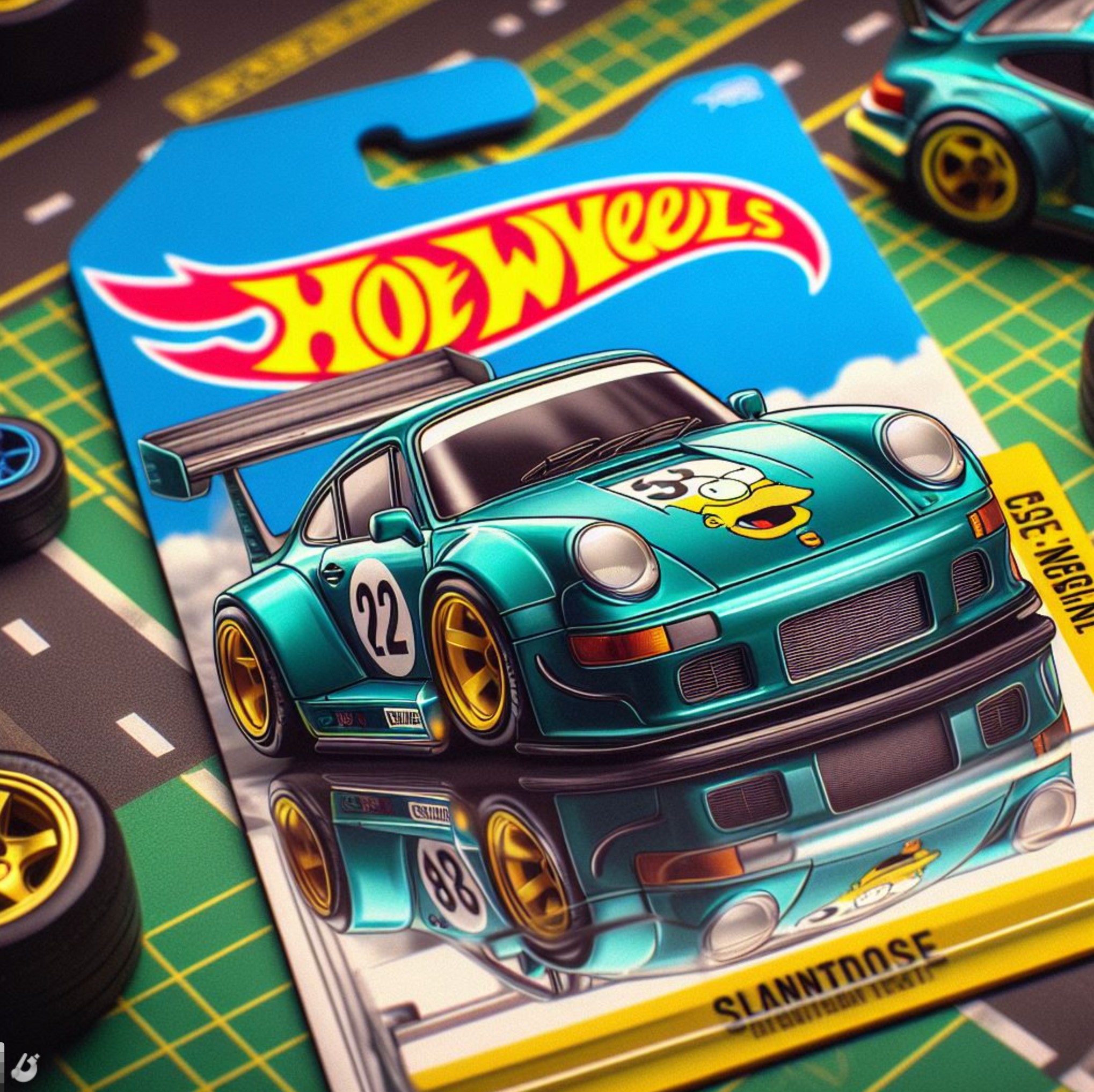 Limited edition 2023 Hot Wheels Porsche 964 Mexico