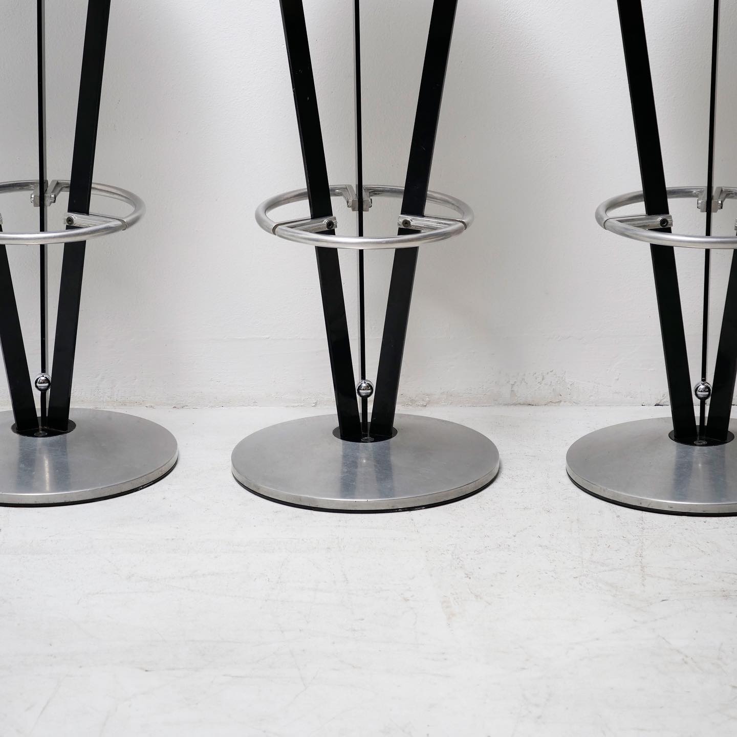 Bar stools designed by Pedro Miralles Claver. (1955 - 1993) Model