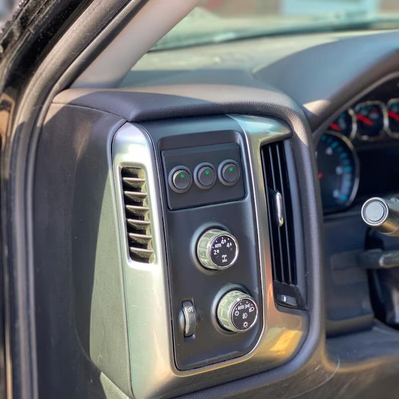 SKYMO USA - 🟢 Rocker switch panels for the dash cubby in...