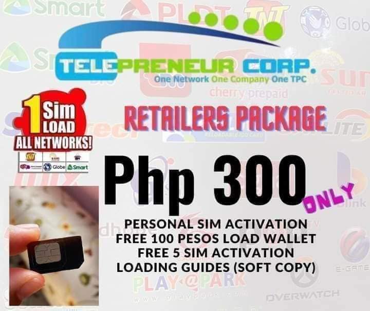1 SIm Load to all network TelepreneurCorp.