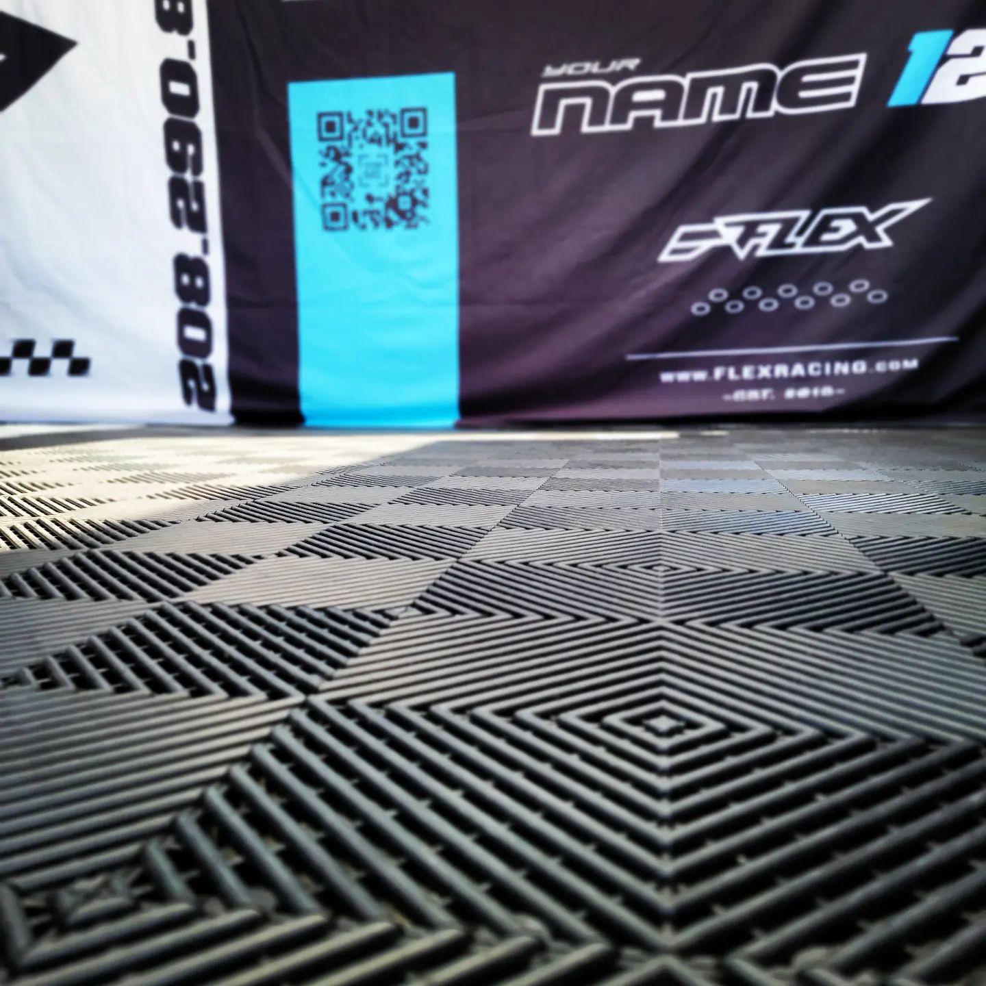 FLEX Racing - Floor Tiles available soon! Who wants some?...