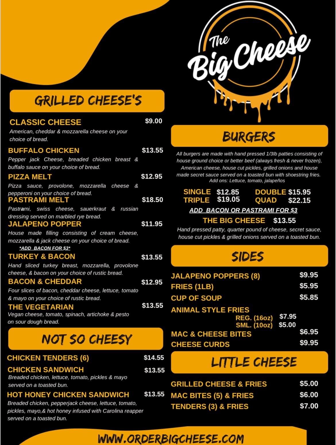 The Big Cheese - Hello 🧀 Big Cheese fans! 🍔 Here is our...