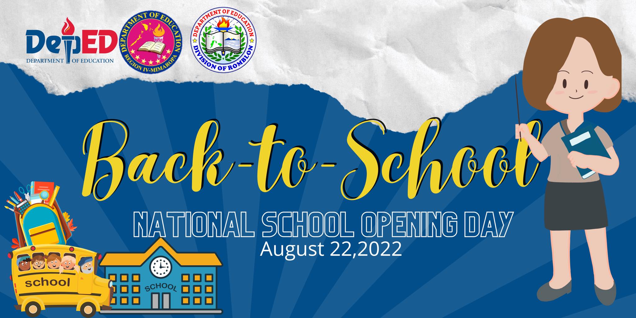 DepEd Romblon - Happy National School Opening Day!!...