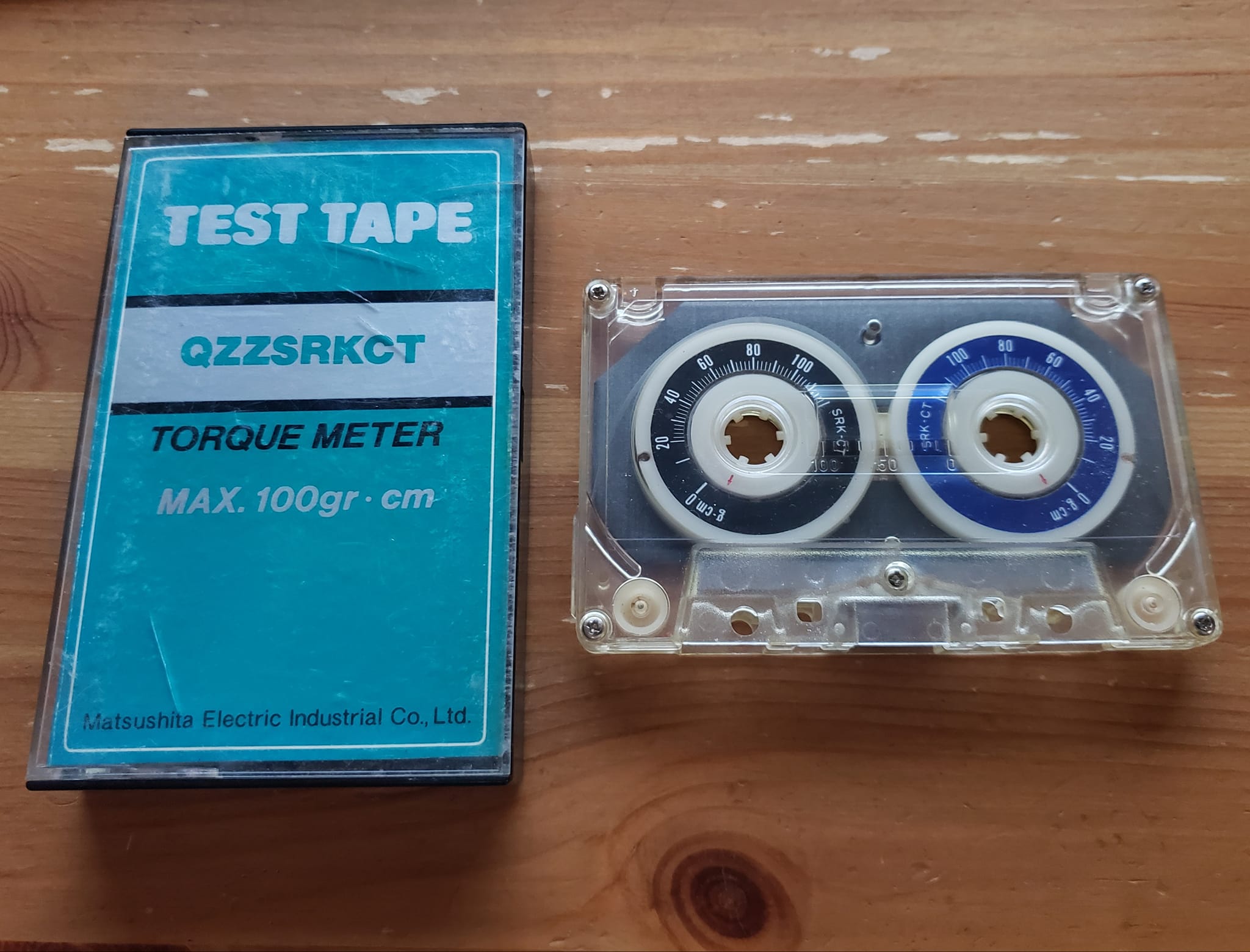 Vintage Panasonic cassette take-up torque meter for sale