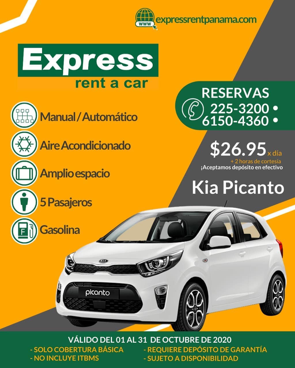 Conoce nuestras promociones del mes... - EXPRESS RENT A CAR