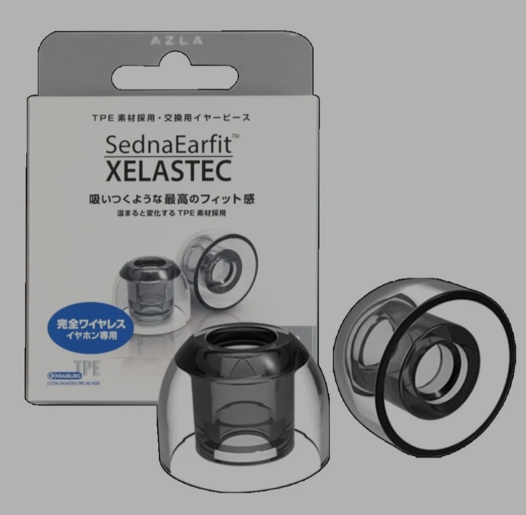 SednaEarfit Mithryl eartips enhance metal insert collection