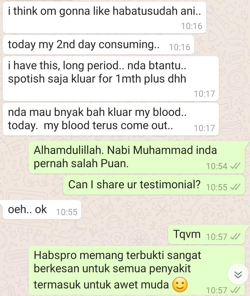 Habspro BN - Testimoni pengguna Habspro | Facebook