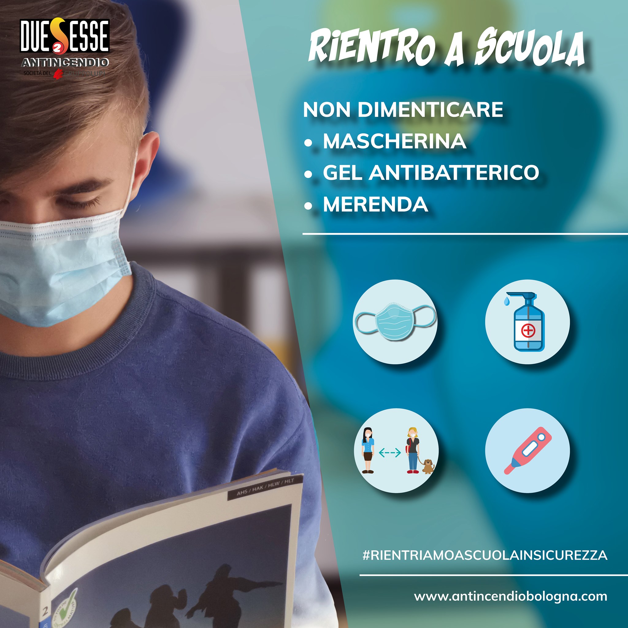 Buon rientro a #scuola a tutti i... - DUE ESSE Antincendio | Facebook