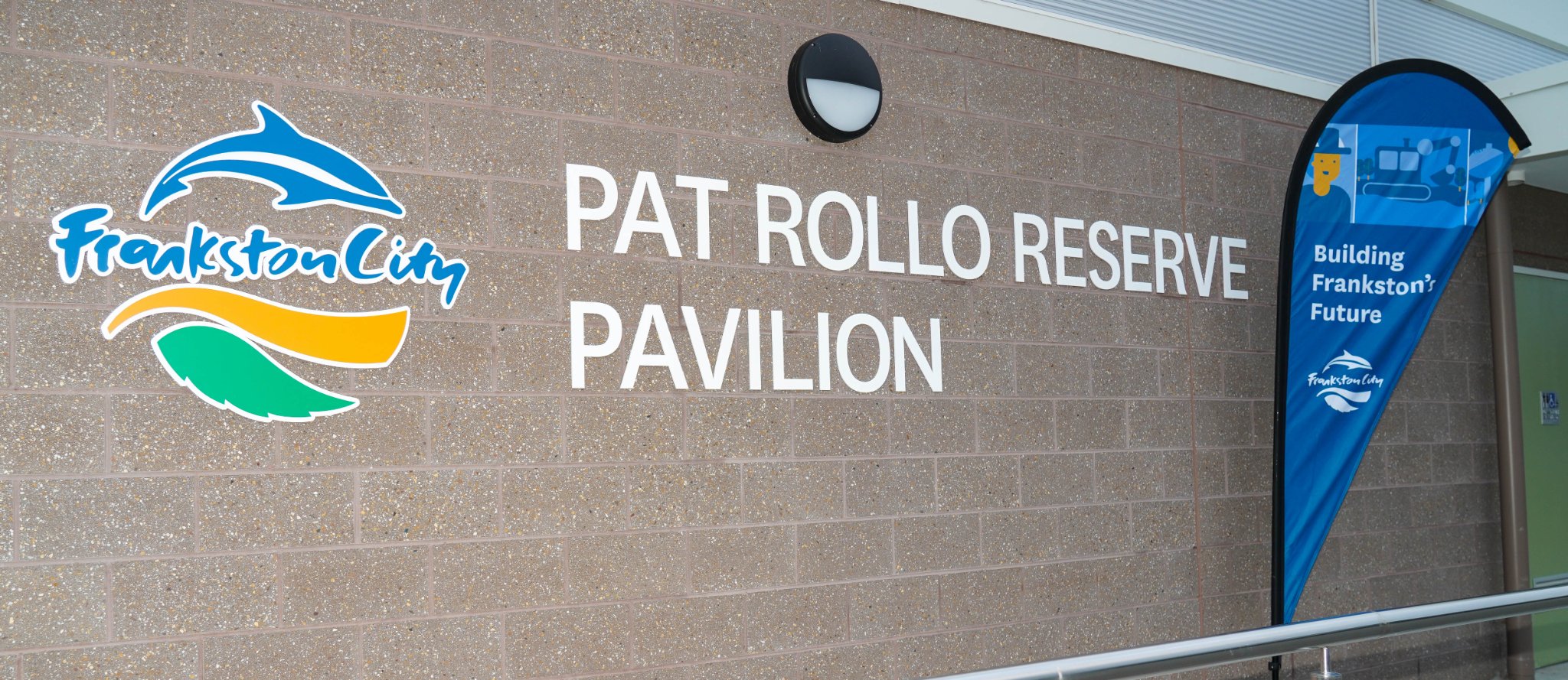 The Pat Rollo Reserve pavilion... - Frankston City Council