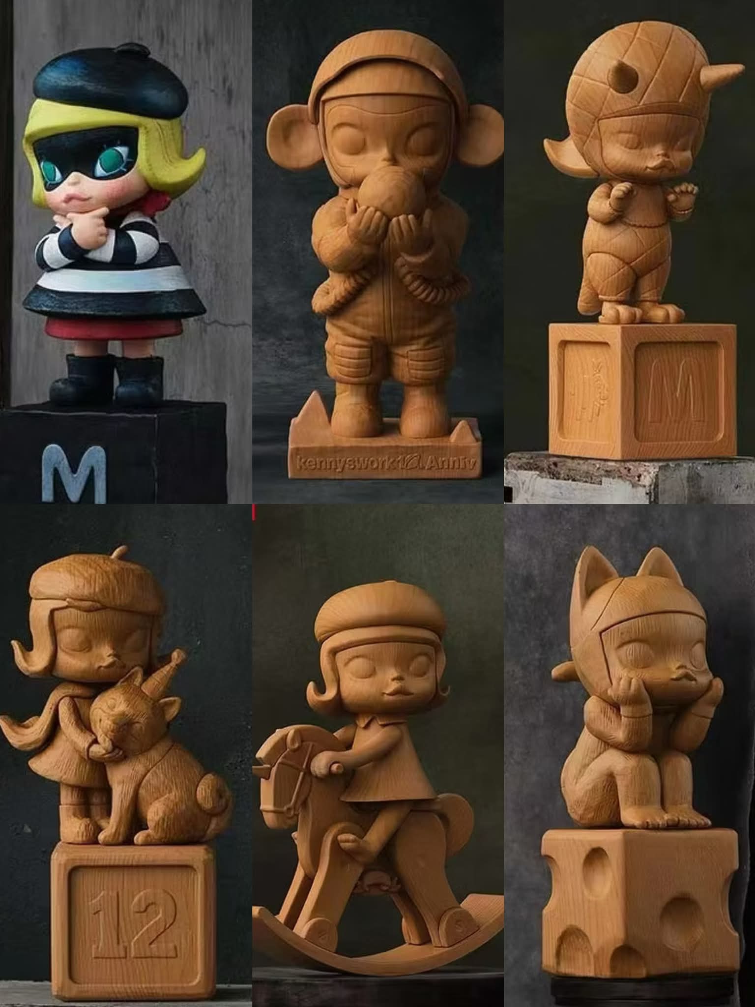 フィギュア Molly anniversary statues シリーズ シークレット