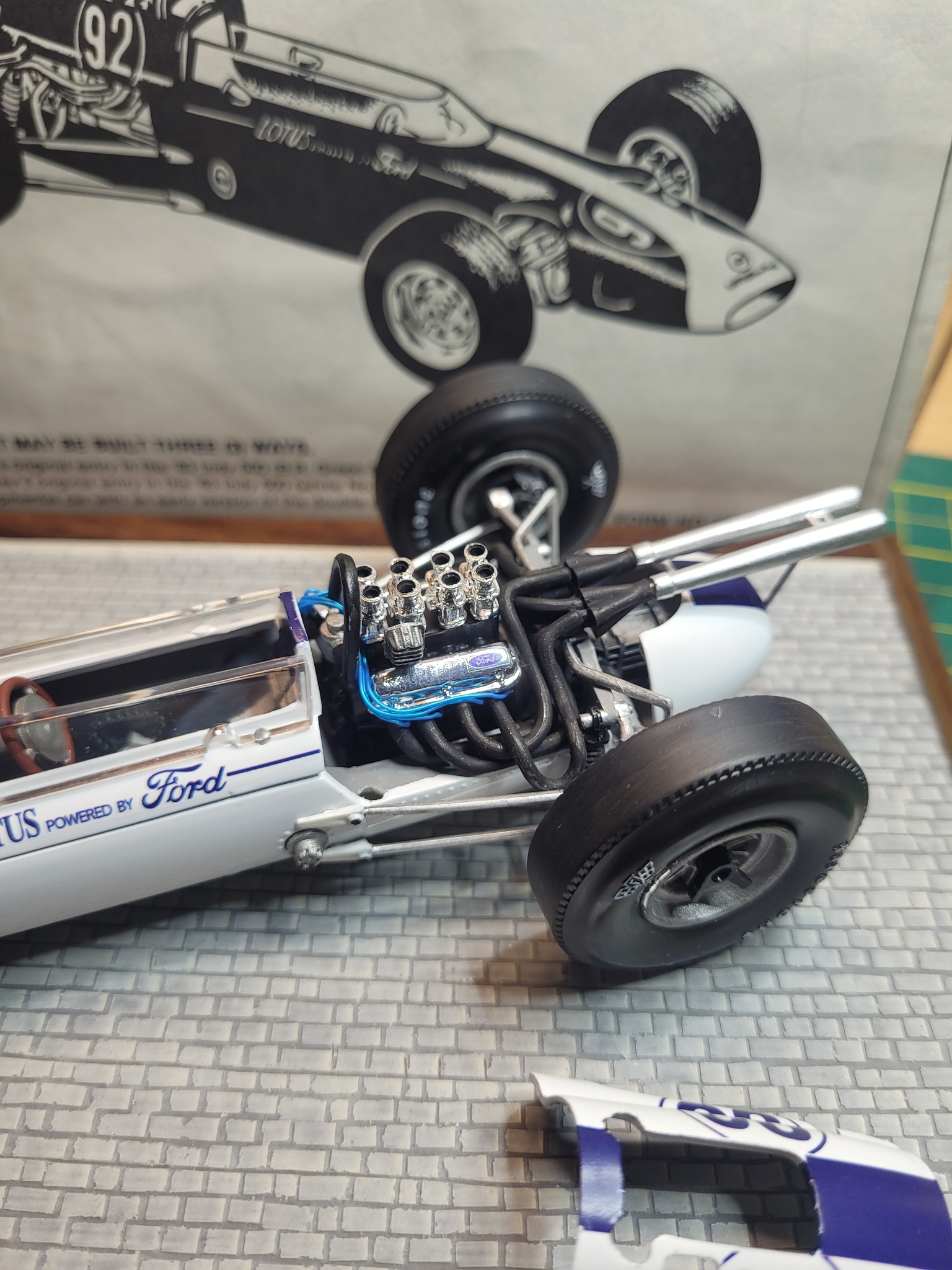 Lotus 29 model car kit by AMT
