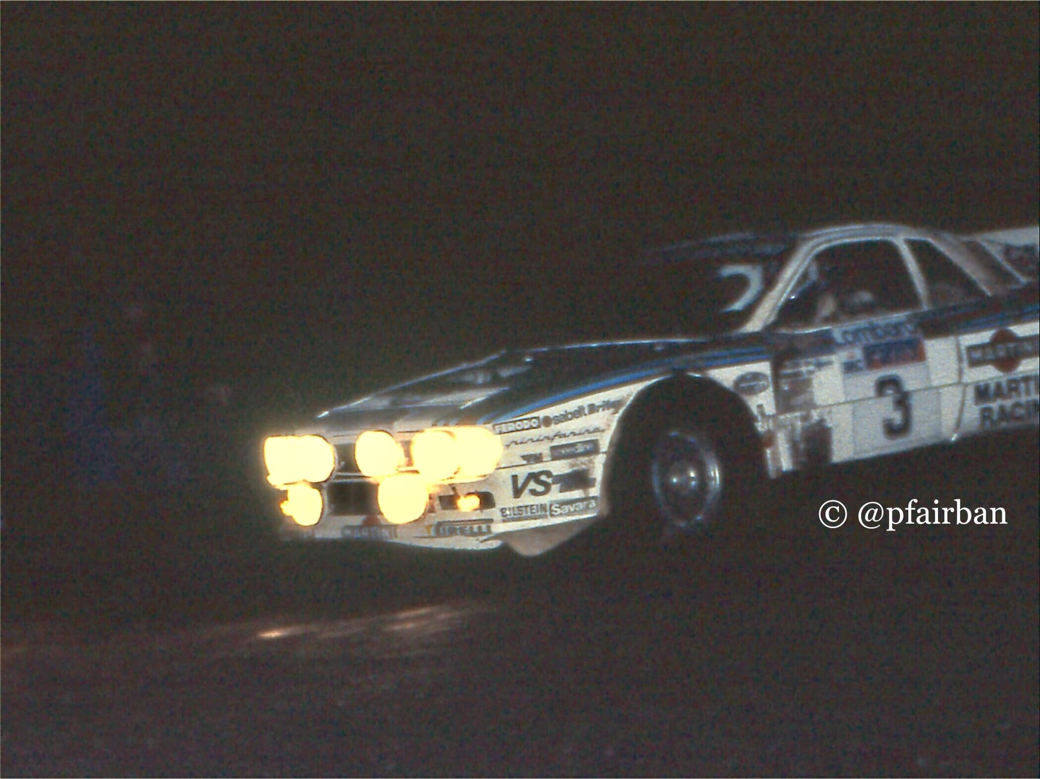 Safari Rally 1986 M.Alén / I.Kivimäki Lancia 037 Rally 3rd place