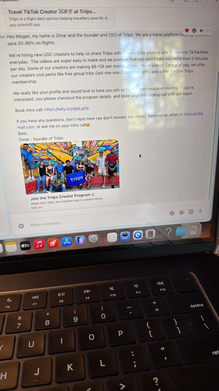 Hi new here. I made a sideshift account. I have not done anything