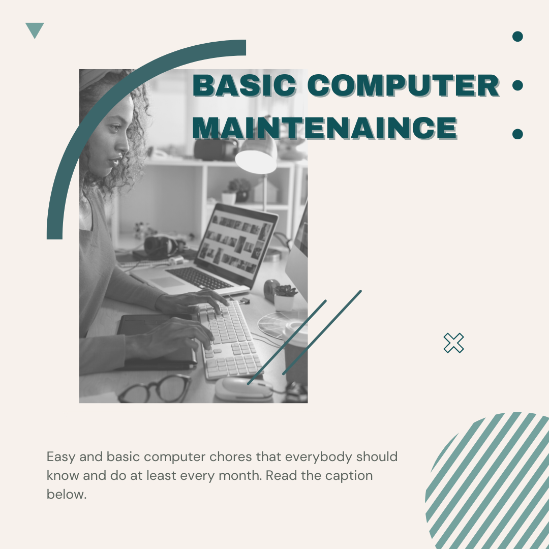 Easy - Basic Computer Maintenance! ⁠ ⁠ Aki nan algun tips i tarea nan ...