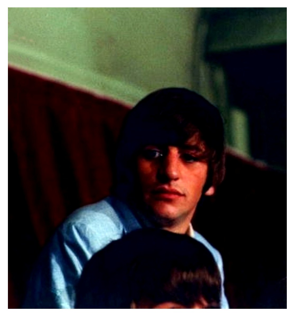 Ringo Starr's 1964 Detroit Olympia Stadium press conference photo
