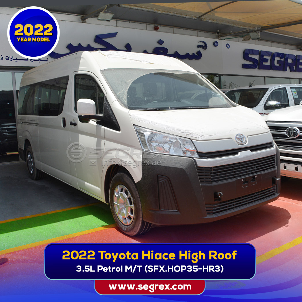 Segrex Auto - 2022 Toyota Hiace 3.5L Petrol M/T... | Facebook